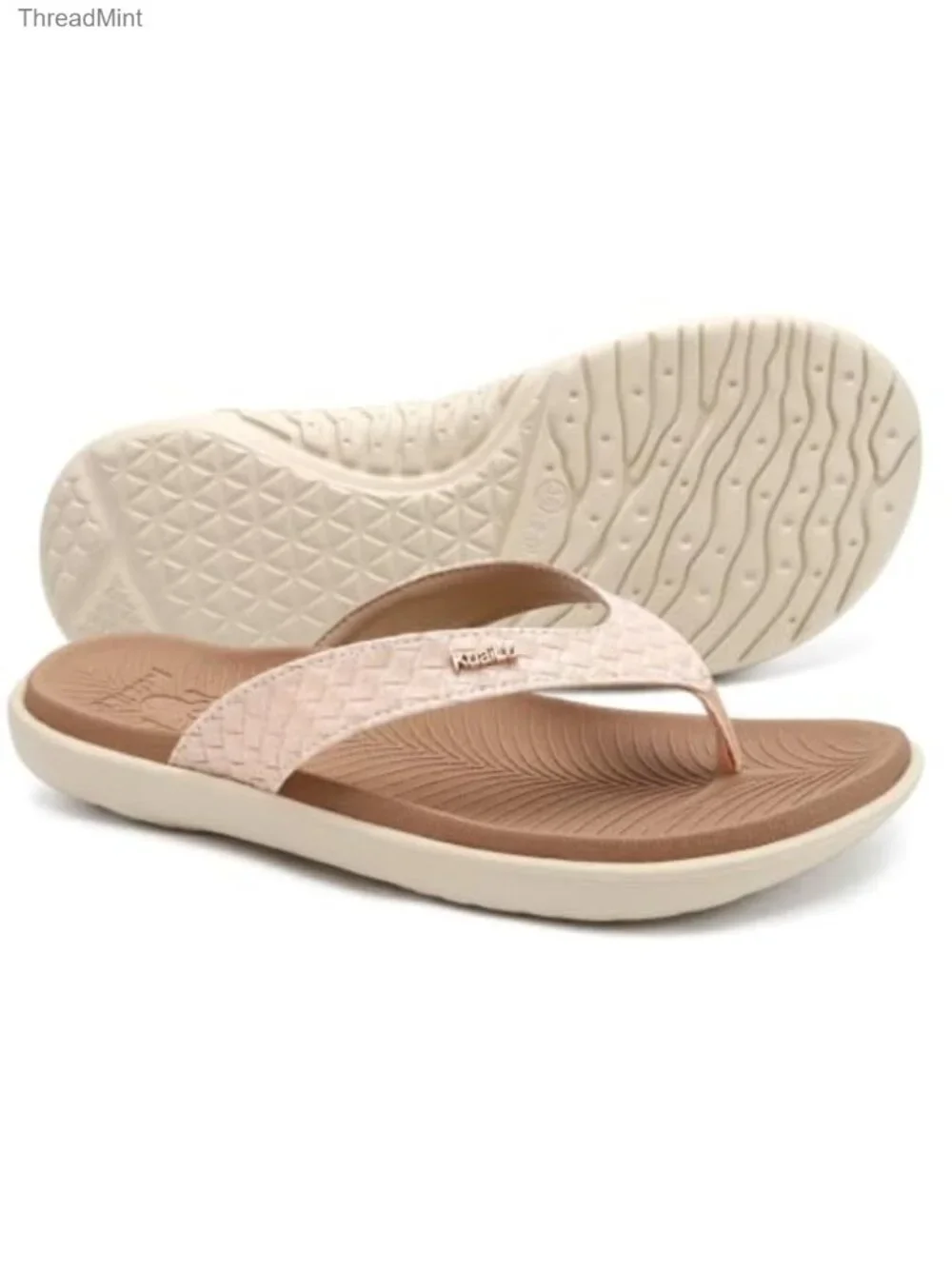 Womens Flip Flops Arch Support Yoga Mat Cushioned Thong Sandals